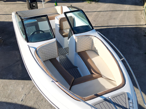 Lancha 19 Pés Rs 190 Com Motor Mercury 100 Hp 4 Tempos 0km