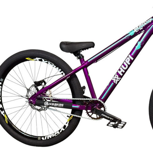 Bicicleta Hupi Whistler Roxa Aro 26 Wheeling/grau