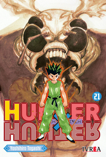 HUNTER X HUNTER 21, de Yoshihiro Togashi. Hunter X Hunter, vol. 21. Editorial Ivrea, tapa blanda, edición 1 en español, 2023