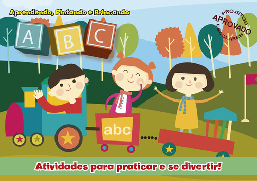 Aprendendo, pintando e brincando - ABC, de On Line a. Editora IBC - Instituto Brasileiro de Cultura Ltda, capa mole em português, 2018