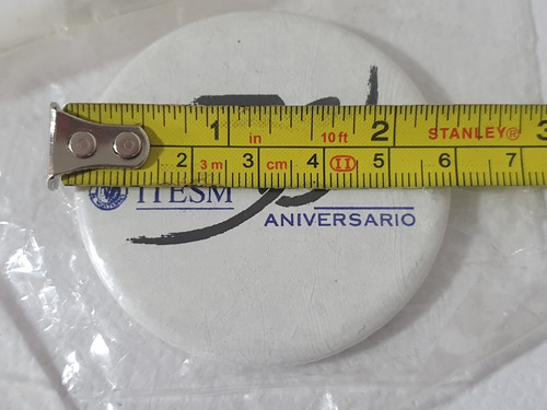 Pin Broche Botónes Metálico De Colección Tec Itesm 50 Aniv.