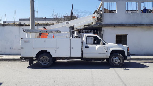Chev 3500 Con Grúa Articulada Hidráulica Mtto Alumbrado Publ