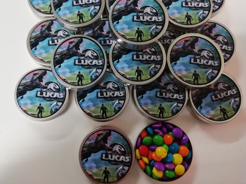 Imagen 8 de 10 de 25 Latitas Personalizadas Rellenas Rocklets C/sticker Sup.