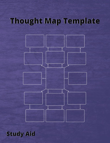 Libro: Thought Map Template: Mind Techniques For Beginners |