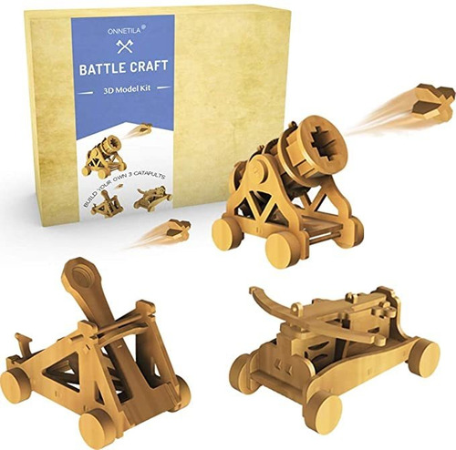 Da Vinci Para Trabajar La Madera Catapulta Juegos Para Niños