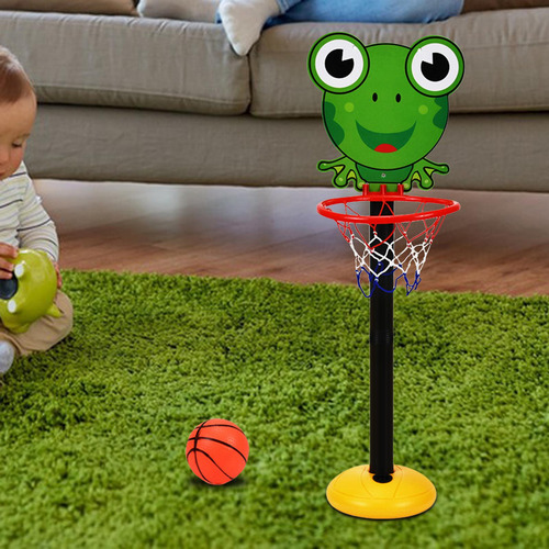 Kit De Soporte De Aro De Baloncesto Animales Ajustables Rana