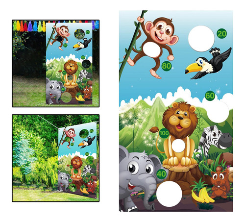 Juegos De Juegos De Bolsas De Frijoles Reutilizables Banner