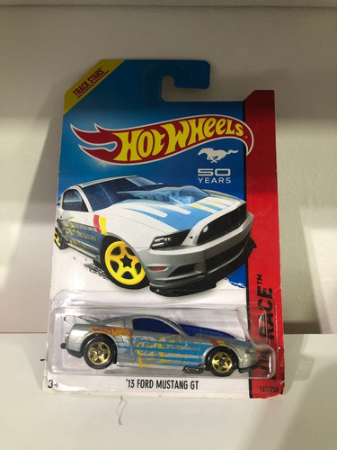 Hot Wheels  2013 - ´13 Ford Mustang Gt 50 Años - En Blister