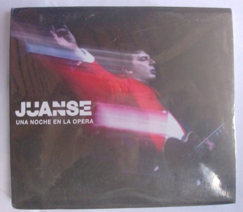 Juanse - Una Noche En La Opera / Cd Nuevo Sellado 