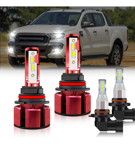 Ivbdqv Bombilla Para Faro Delantero Apta Ford Ranger Led Luz