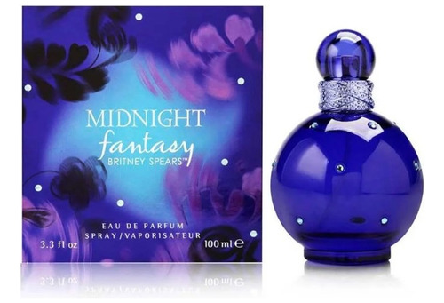 Perfume Midnight Fantasy 100ml Feminino + Amostra De Brinde