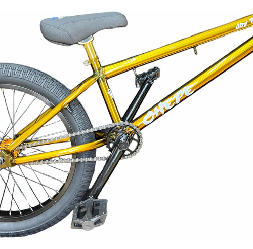 Bicicleta Chepe Bmx Joy Ride Dorada
