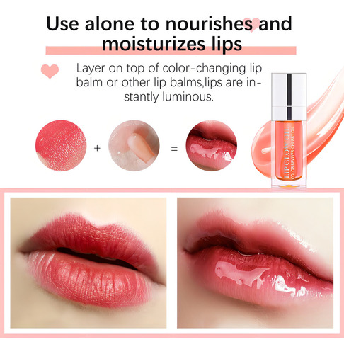 Aceite Hidratante De Brillo Labial, Brillo De Labios