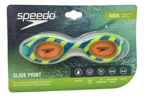 Gafas De Natación Speedo: Glide Print Kids Infantil