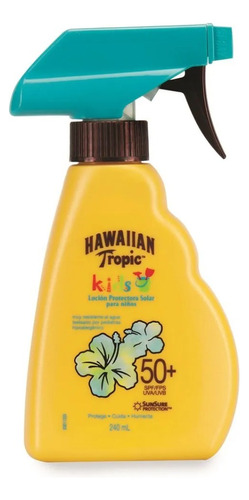 Locion Protectora Solar Para Niños Hawaiian Tropic Fps +50