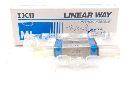 Iko Ml12c1t1ps2 Maintenance Free Linear Carriage, 34mm X Cck