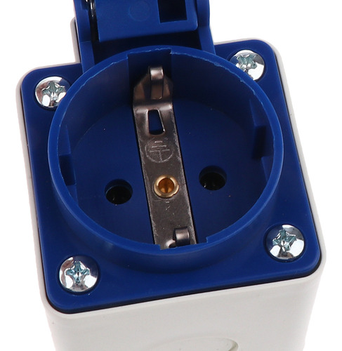 / Enchufe Impermeable De 2 Pines 16a 220v Para La Ue -