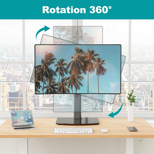 Soporte Vertical Para Monitor Unico Mount Pro Para Un Max...