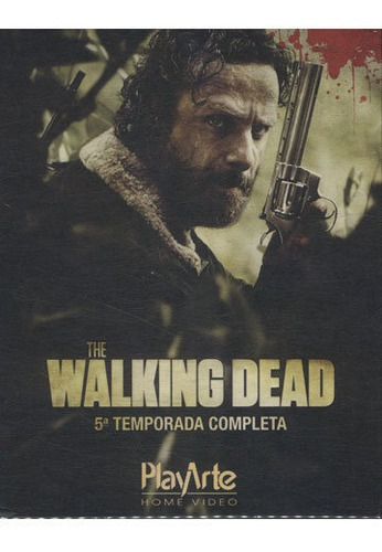 Dvd  Blu Ray  Walking Dead   5ª Temporada Completa