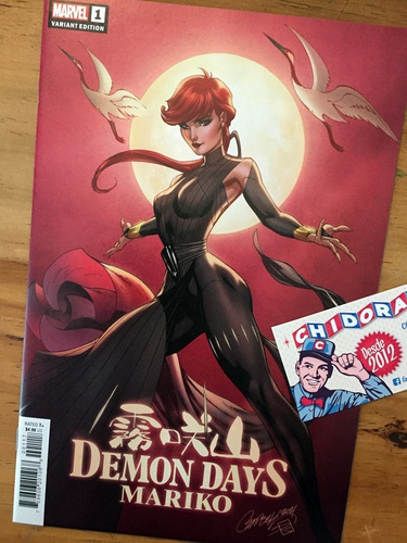 Comic - Demon Days Mariko #1 Scott Campbell X-men