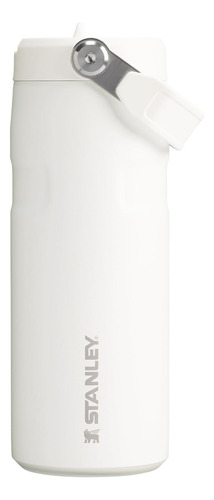 Termo Stanley 16 Oz Flip Straw Tumbler Blanco