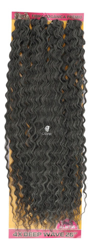 Combo de cabello rizado orgánico de primera calidad para trenzas de ganchillo, color plata ceniza