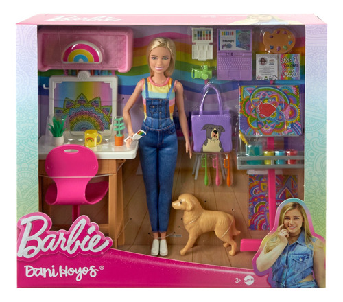 Barbie Set De Juego Con Muñeca Dani Hoyos Hpl09