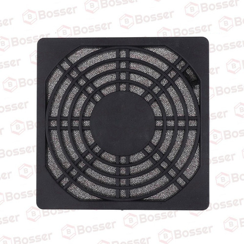 Imagen 2 de 10 de Reja Plastica C/ Filtro Bosser Para Cooler 3.5 PuLG 92x92mm