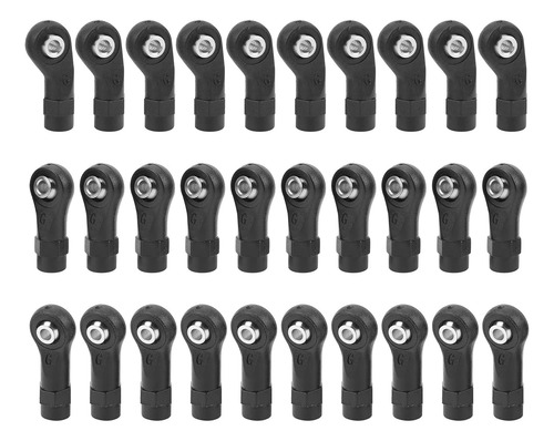 Herchr 30pcs Barra De Enlace De Enlace M4 Cabezal De Bola M4