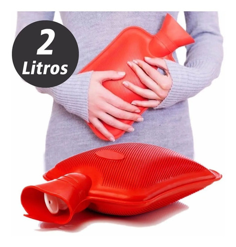 Bolsa Térmica Compressa Água Quente Fria Cólica Sinusite 2l