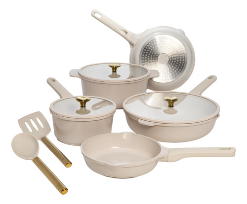 Set De Utensilios De Cocina Paris Hilton Ceramic Antiadheren