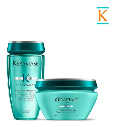 Kit Kérastase Résistance Extentioniste Shampoo + Máscara