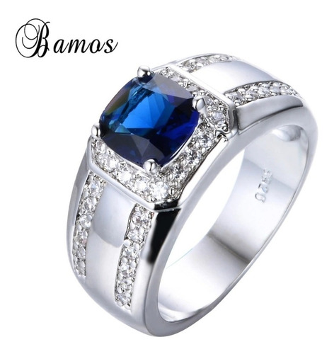 Anillo Le France Zirconias Blue Zaphire