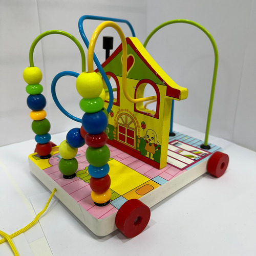 Circuito Casa Laberinto Con Arrastre Juego Didáctico Niños