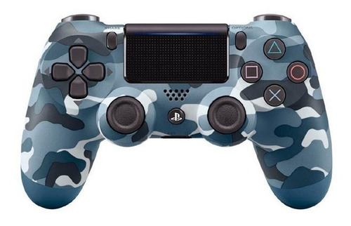 Control Dualshock 4 Ps4 Original Camuflaje Azul  (d3 Gamers)