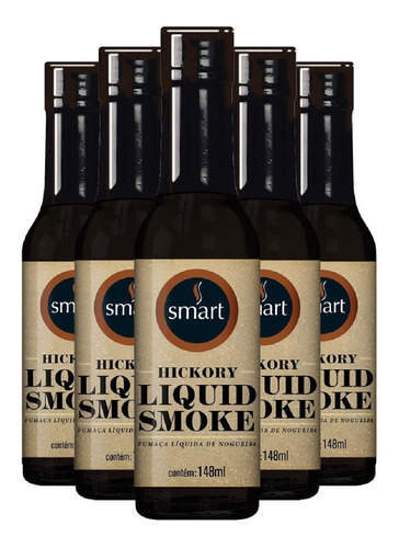 Kit 3 Fumaça Líquida Smart Original (nogueira) 148ml