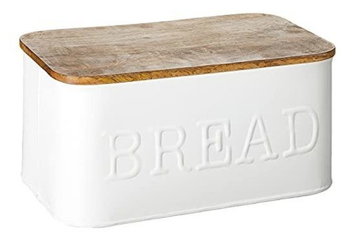 Caja De Pan Circa Blanco 5 1 4 X 12
