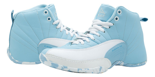 Tenis Para Mujer Pirma® Basket Basquetbol Color Azul Cielo