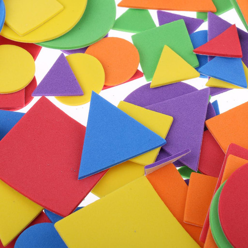 Geométricas Multicoloras Pueden Ser Bricolaje En Sillas De