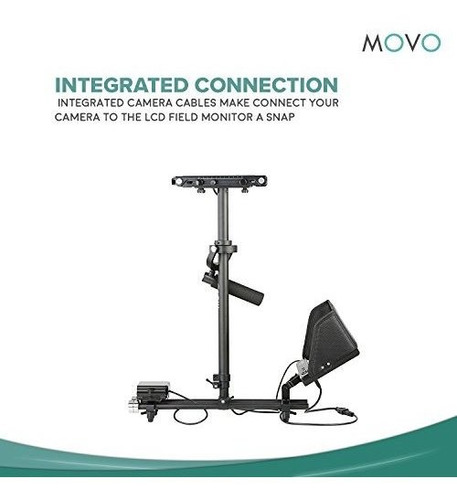 Imagen 6 de 6 de Paquete De Sistema Movo X100 Ultimate Steadycam: Incluye Est