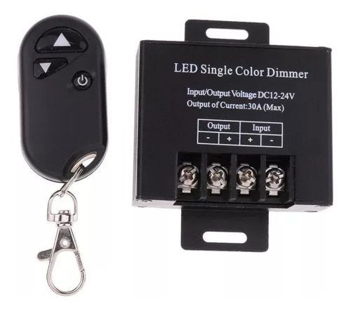 Dimmer 12v A 24v Para Cinta Led + Control Remoto 30a Max