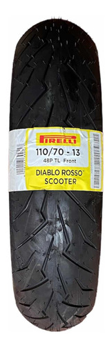 Llanta 110 70 13 Pirelli Diablo Rosso Scooter Nmax Etc