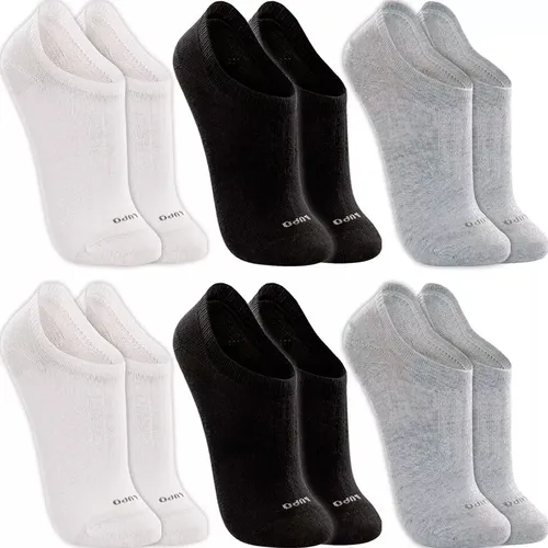 Kit 6 Pares Meias Lupo Sapatilha