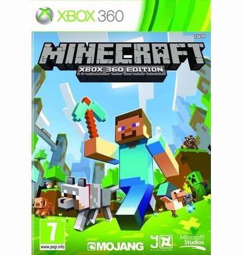 Jogo Novo Mídia Física Minecraft Edition Xbox 360 Português