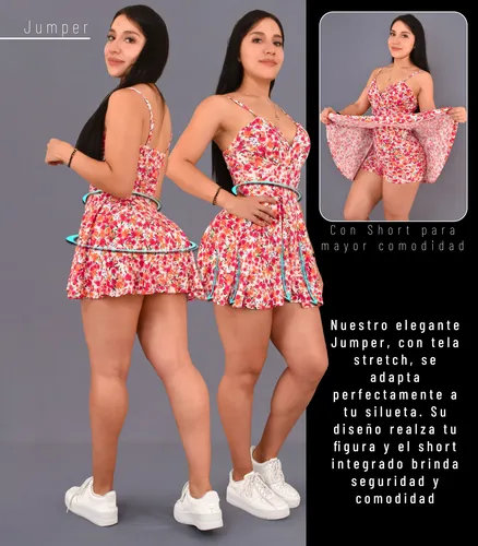 Vestido 2025 falda short