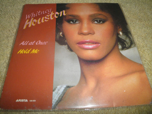 Disco Vinyl 45 Rpm 7'' De Whitney Houston - Hold Me (1987)