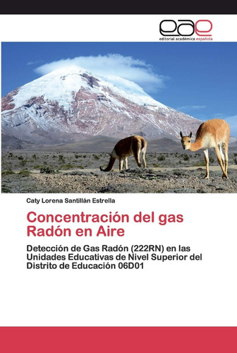 Libro: Concentración Del Gas Radón En Aire: Detección De Gas