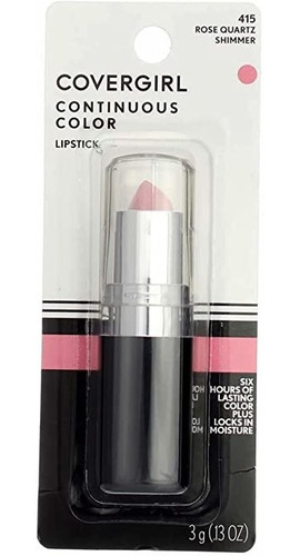 Imagen 1 de 3 de Labial Covergirl Color Continuo 6 Horas Con Vitamina A Y D