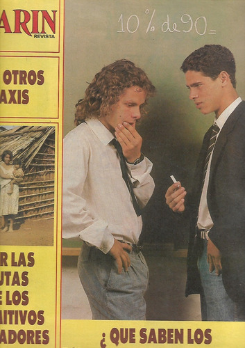 Clarín Revista 1990 Primitivos Chaco Estudiantes Argentinos