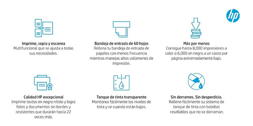 Impresora Hp Ink Tank 315